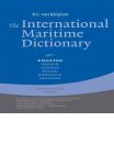 The International Maritme Dictionary Part 2